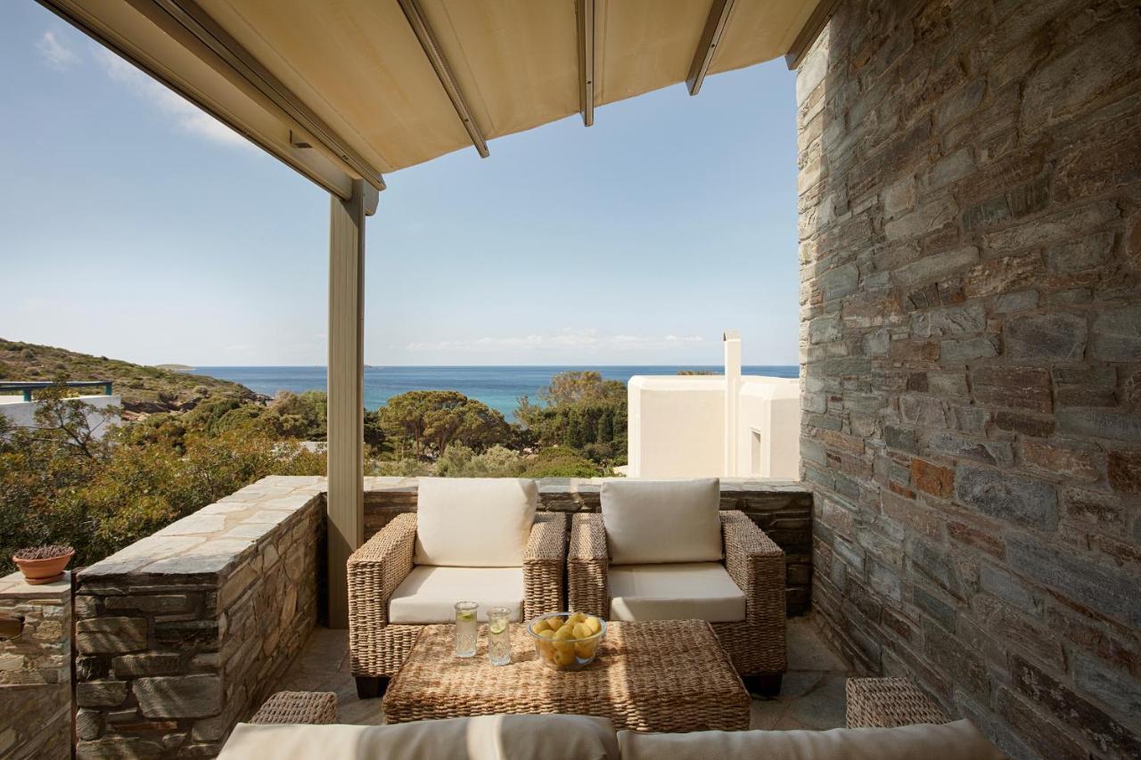 Aithra -Agios Petros Andros Villa Gávrio Kültér fotó