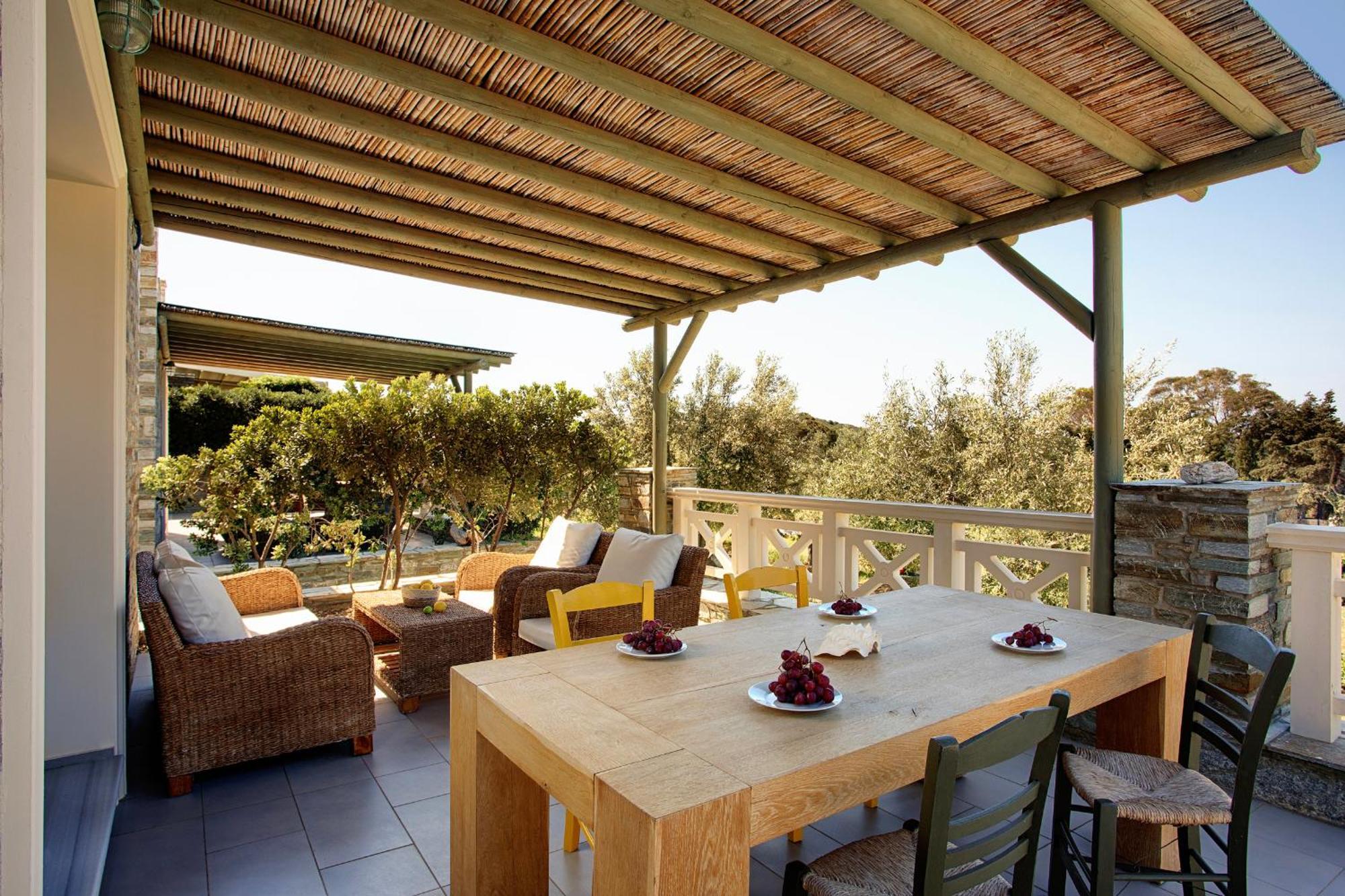 Aithra -Agios Petros Andros Villa Gávrio Kültér fotó